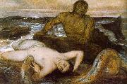 Arnold Bocklin Triton and Nereid china oil painting reproduction